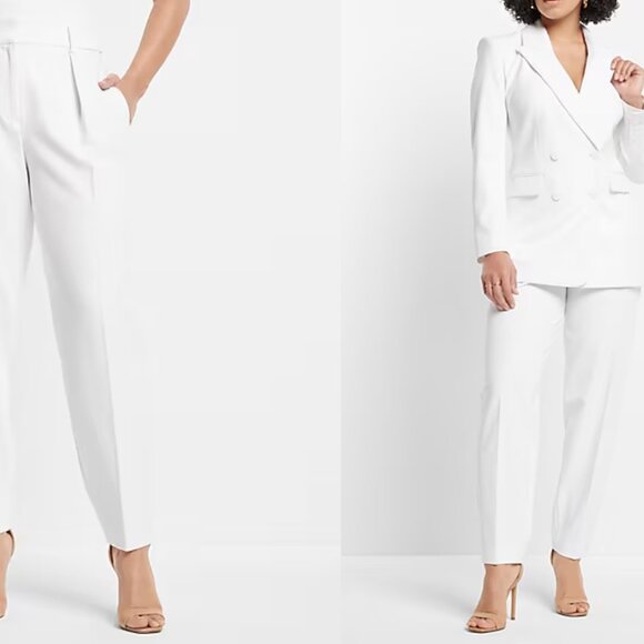 stylist super high waisted pleated pants - Picture 2 of 4